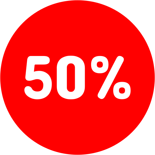 %50